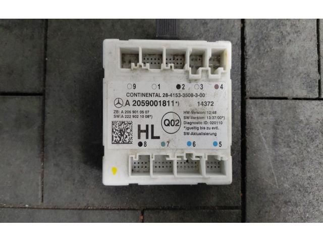 bontott MERCEDES-BENZ C-CLASS Bal hátsó Ajtó Vezérlőegység