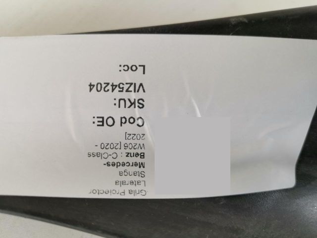 bontott MERCEDES-BENZ C-CLASS Bal Ködlámpa Rács