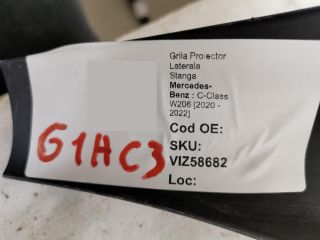 bontott MERCEDES-BENZ C-CLASS Bal Ködlámpa Rács