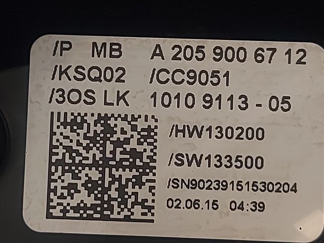 bontott MERCEDES-BENZ C-CLASS Bal Kormánykapcsoló Irányjelző (Tempomatos)