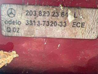 bontott MERCEDES-BENZ C-CLASS Bal Külső Hátsó Lámpa