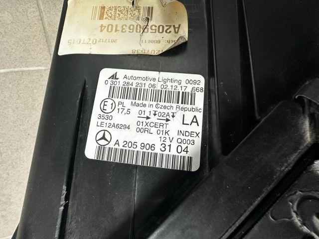 bontott MERCEDES-BENZ C-CLASS Bal Ledes Fényszóró