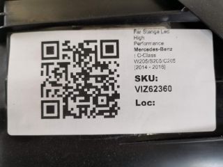 bontott MERCEDES-BENZ C-CLASS Bal Ledes Fényszóró