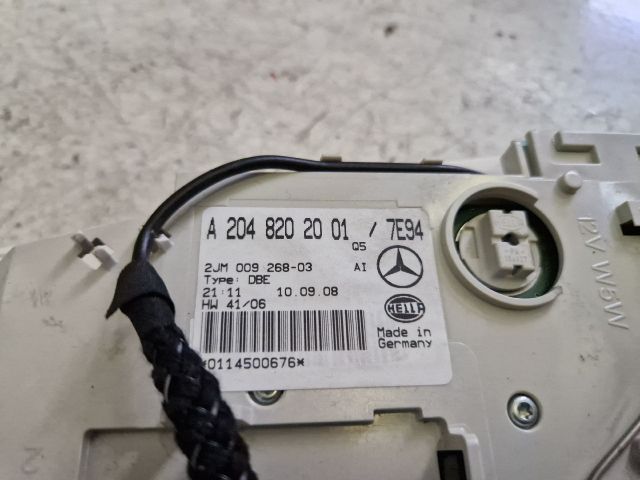 bontott MERCEDES-BENZ C-CLASS Beltér Világítás Első