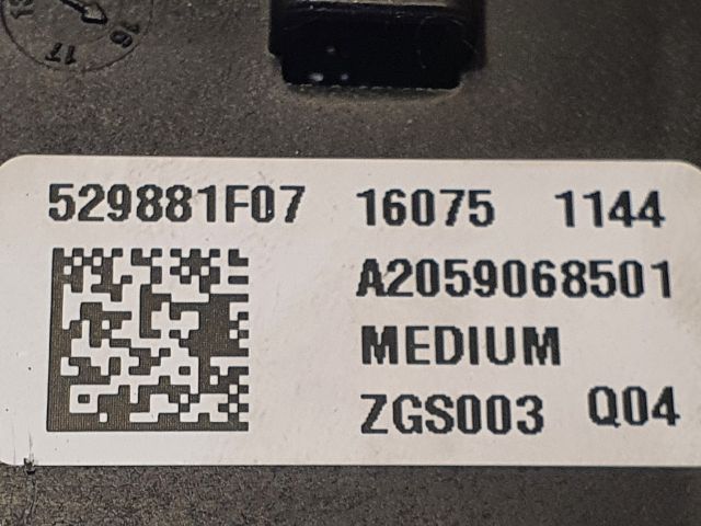 bontott MERCEDES-BENZ C-CLASS Biztosítéktábla Csomagtér