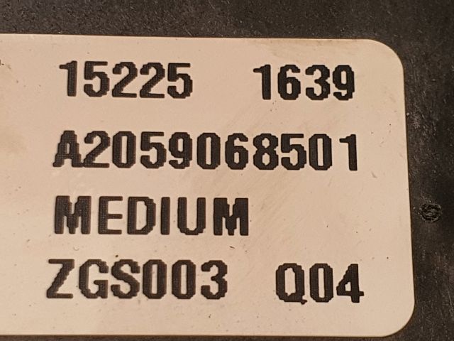 bontott MERCEDES-BENZ C-CLASS Biztosítéktábla Csomagtér