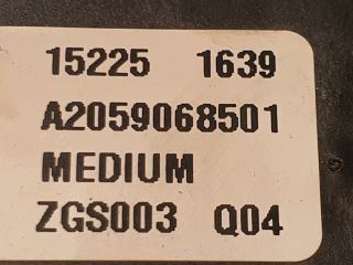 bontott MERCEDES-BENZ C-CLASS Biztosítéktábla Csomagtér