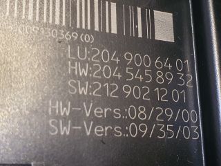 bontott MERCEDES-BENZ C-CLASS Biztosítéktábla Csomagtér