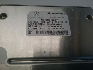 bontott MERCEDES-BENZ C-CLASS Bluetooth Elektronika