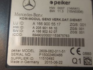 bontott MERCEDES-BENZ C-CLASS Bluetooth Elektronika