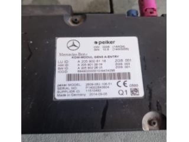 bontott MERCEDES-BENZ C-CLASS Bluetooth Elektronika