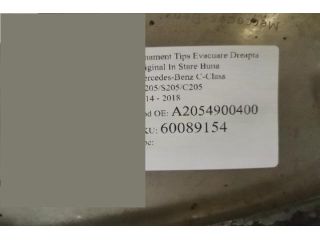 bontott MERCEDES-BENZ C-CLASS Kipufogó Vég