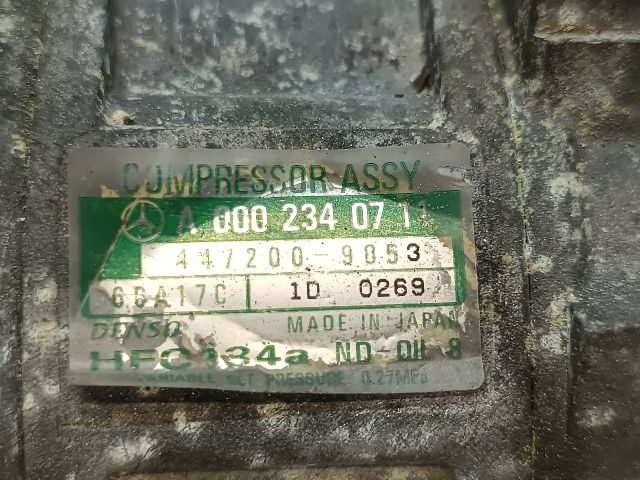 bontott MERCEDES-BENZ C-CLASS Klímakompresszor