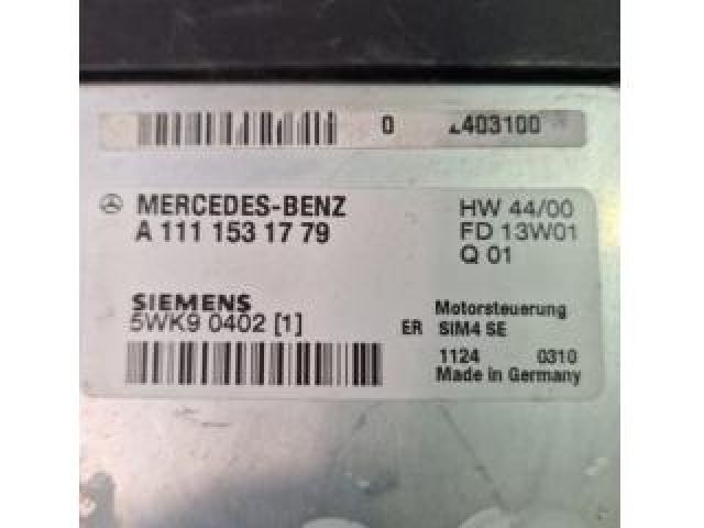 bontott MERCEDES-BENZ C-CLASS Motorvezérlő