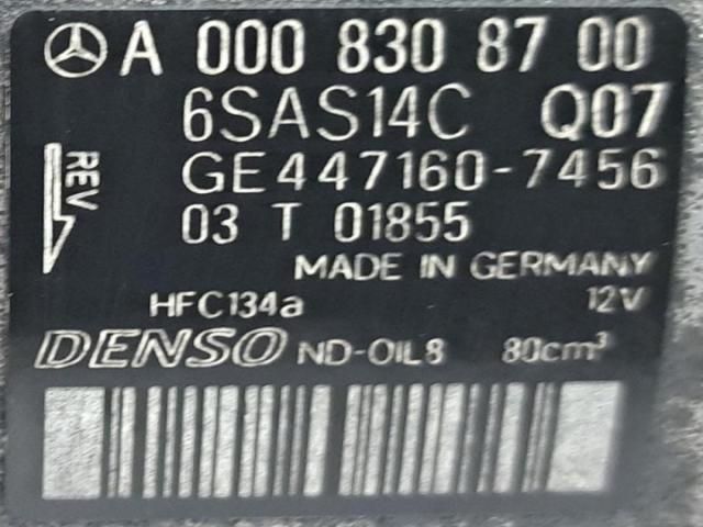 bontott MERCEDES-BENZ C-CLASS Klímakompresszor