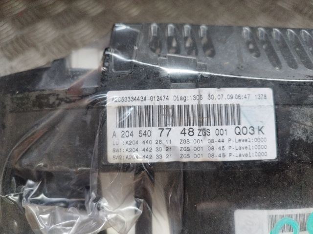 bontott MERCEDES-BENZ C-CLASS Kilométeróra