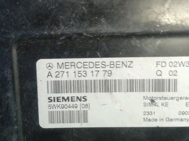 bontott MERCEDES-BENZ C-CLASS Motorvezérlő