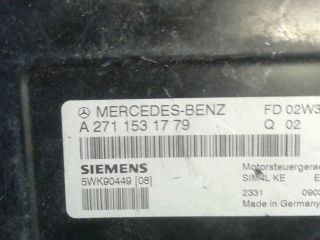 bontott MERCEDES-BENZ C-CLASS Motorvezérlő