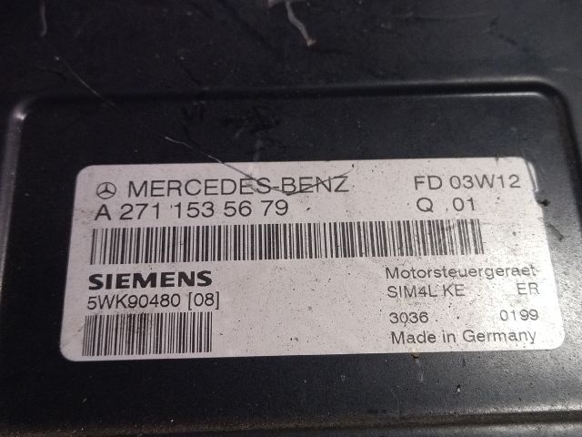 bontott MERCEDES-BENZ C-CLASS Motorvezérlő