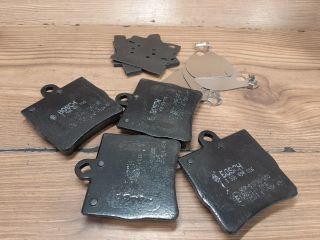 bontott MERCEDES-BENZ C-CLASS Hátsó Pár Fékbetét