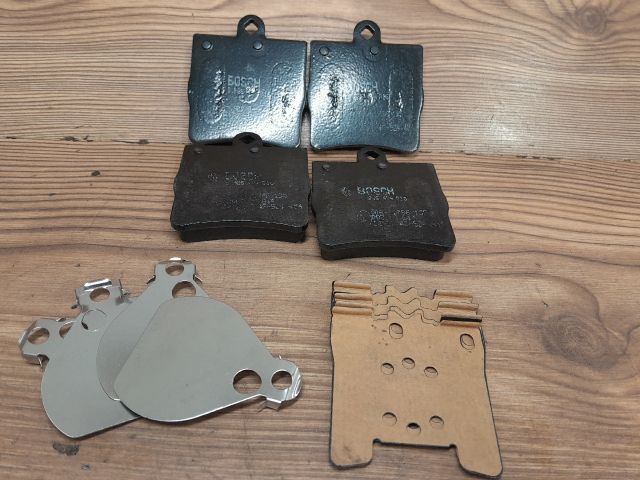 bontott MERCEDES-BENZ C-CLASS Hátsó Pár Fékbetét