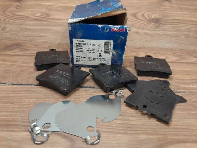 bontott MERCEDES-BENZ C-CLASS Hátsó Pár Fékbetét