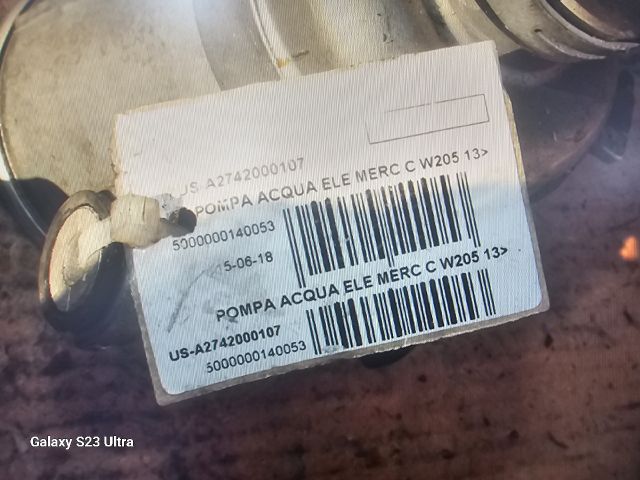 bontott MERCEDES-BENZ C-CLASS Vízpumpa