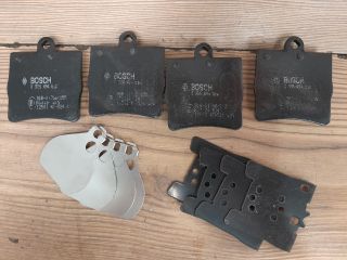 bontott MERCEDES-BENZ C-CLASS Hátsó Pár Fékbetét