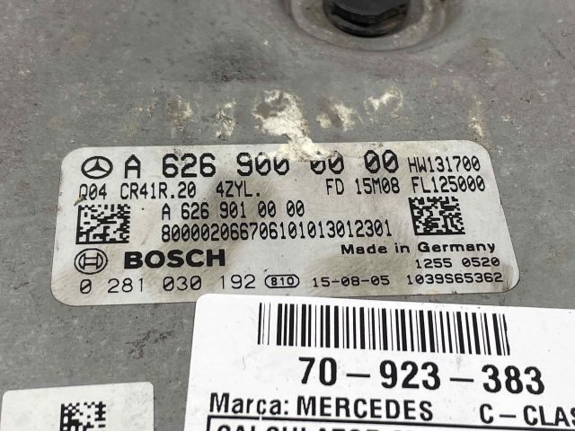 bontott MERCEDES-BENZ C-CLASS Motorvezérlő