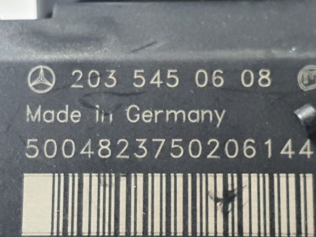 bontott MERCEDES-BENZ C-CLASS Gyújtáskapcsoló Házzal