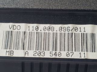 bontott MERCEDES-BENZ C-CLASS Kilométeróra