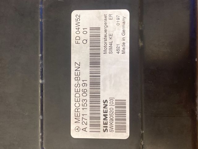 bontott MERCEDES-BENZ C-CLASS Motorvezérlő