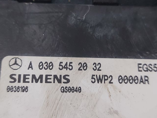 bontott MERCEDES-BENZ C-CLASS Automata Váltó Elektronika