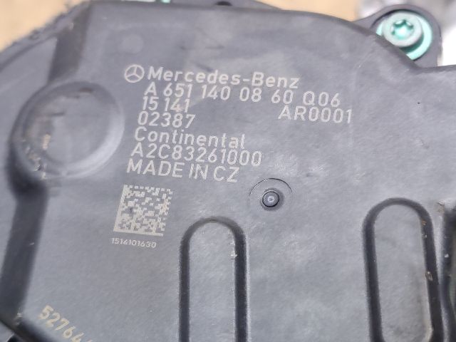 bontott MERCEDES-BENZ C-CLASS EGR / AGR Vákum Szelep