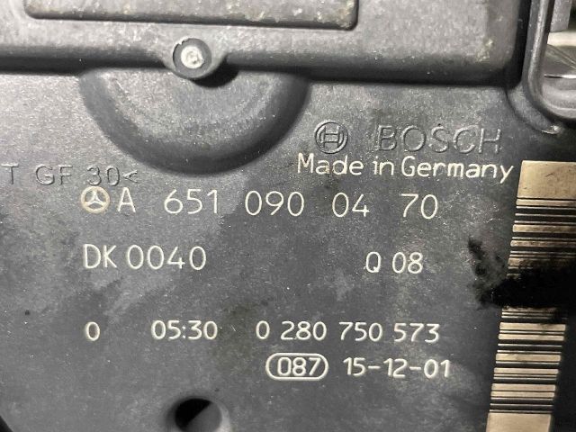 bontott MERCEDES-BENZ C-CLASS Fojtószelep (Elektromos)