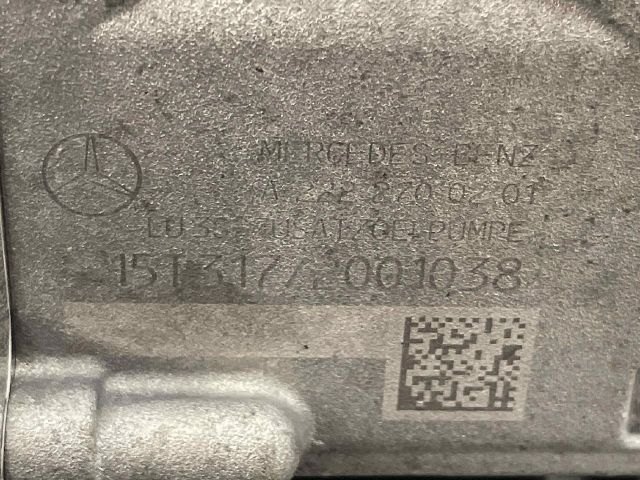 bontott MERCEDES-BENZ C-CLASS Olajszivattyú