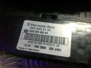 bontott MERCEDES-BENZ C-CLASS Biztosítéktábla Motortér