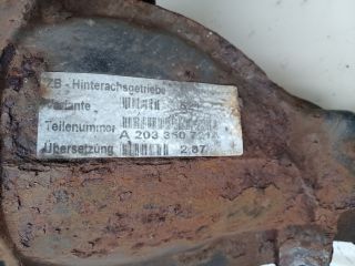 bontott MERCEDES-BENZ C-CLASS Hátsó Differenciálmű