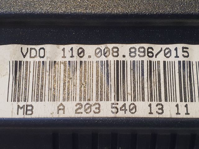 bontott MERCEDES-BENZ C-CLASS Kilométeróra