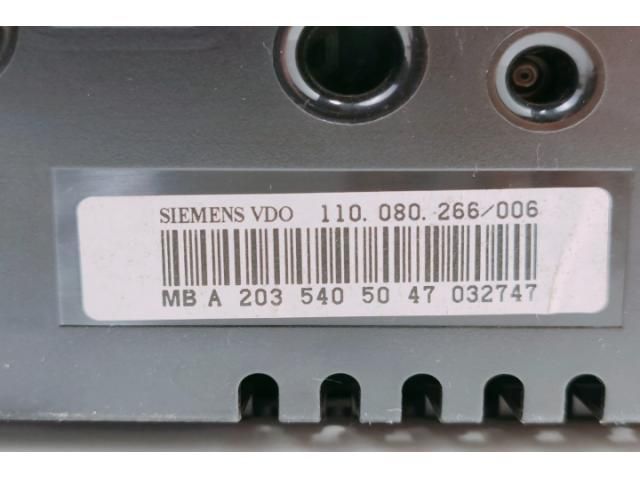 bontott MERCEDES-BENZ C-CLASS Kilométeróra