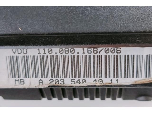 bontott MERCEDES-BENZ C-CLASS Kilométeróra