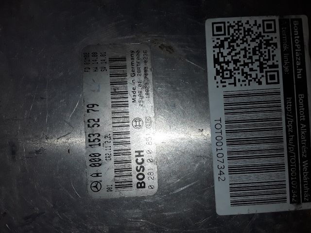 bontott MERCEDES-BENZ C-CLASS Motorvezérlő