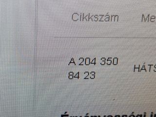 bontott MERCEDES-BENZ C-CLASS Bal hátsó Féltengely