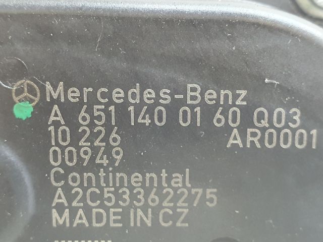bontott MERCEDES-BENZ C-CLASS EGR / AGR Szelep