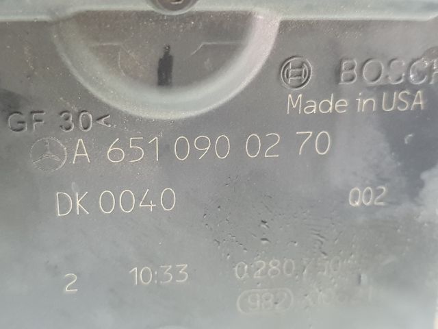 bontott MERCEDES-BENZ C-CLASS Fojtószelep (Elektromos)