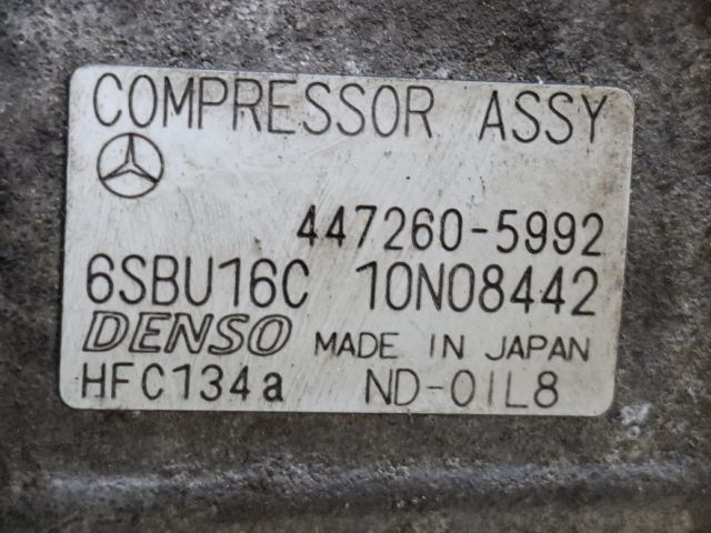 bontott MERCEDES-BENZ C-CLASS Klímakompresszor