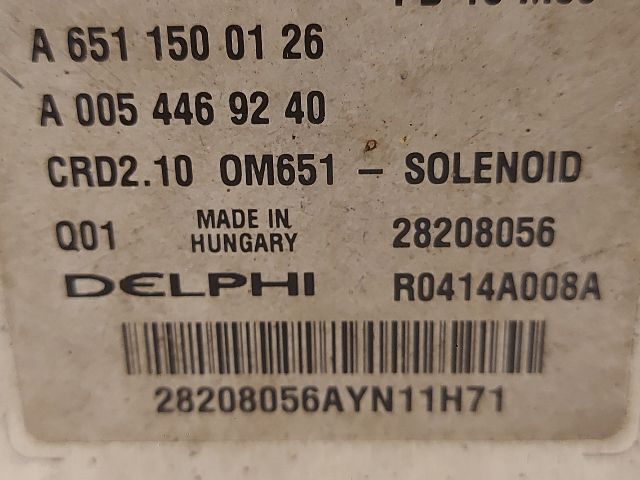 bontott MERCEDES-BENZ C-CLASS Motorvezérlő