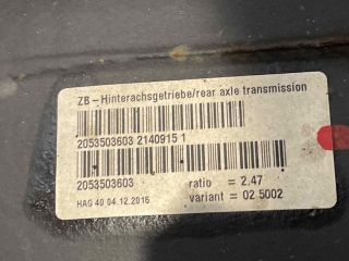 bontott MERCEDES-BENZ C-CLASS Differenciálmű Tartó Bak