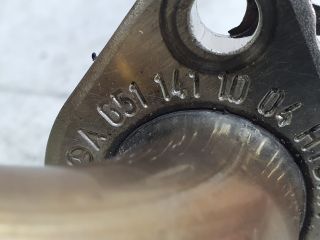 bontott MERCEDES-BENZ C-CLASS EGR Hűtő Cső