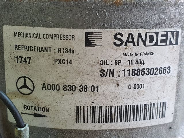 bontott MERCEDES-BENZ C-CLASS Klímakompresszor